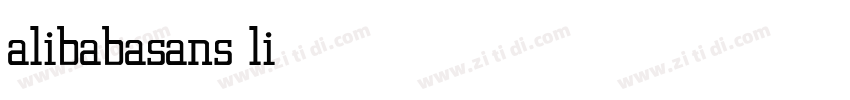 alibabasans light字体转换 alibabasans light字体转换